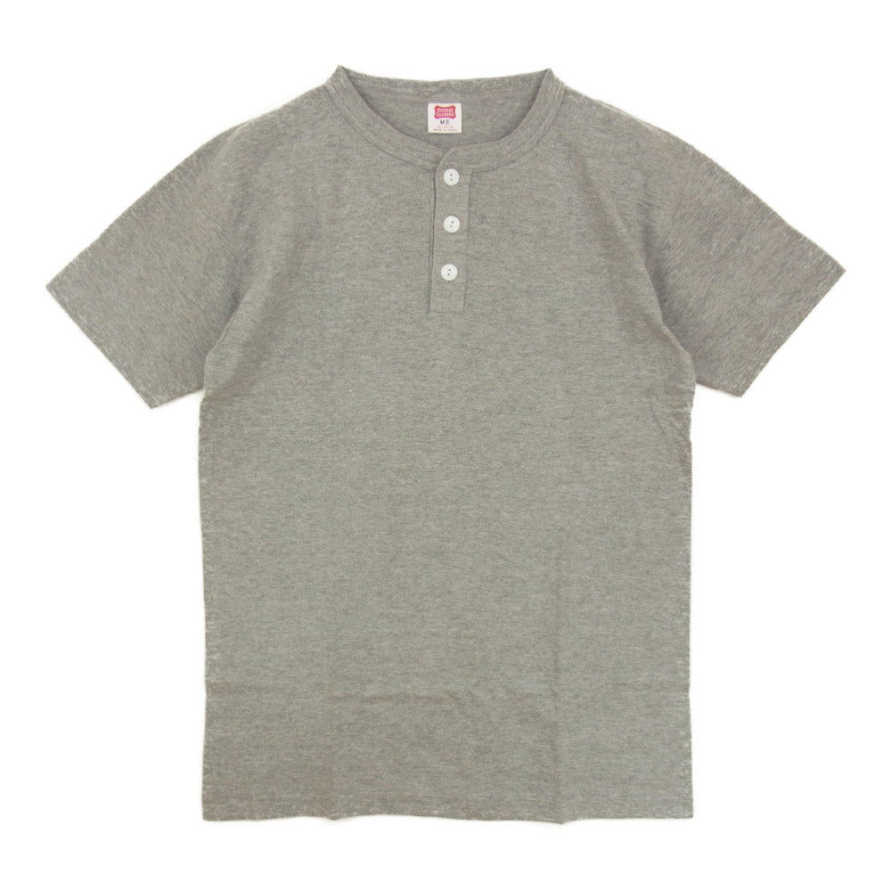 STANDARD CALIFORNIA スタンダードカリフォルニア Henley Pack T-Shirt ヘンリーネック パック Tシャツ グレー系 M【中古】