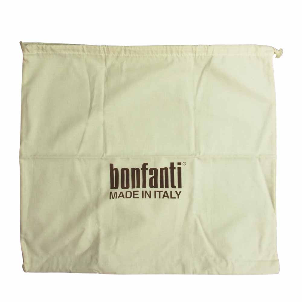 ボンファンティ クラッチ バッグ ネイビー系【美品】【中古】