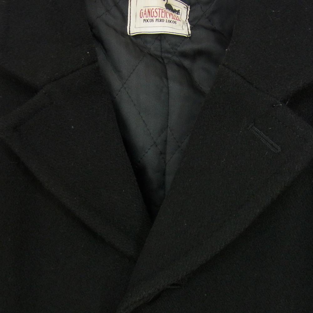 GANGSTERVILLE ギャングスタービル 13AW GSV-13-AW-09 CHESTERFIELD COAT チェスター ウール コート ブラック系 XL【中古】