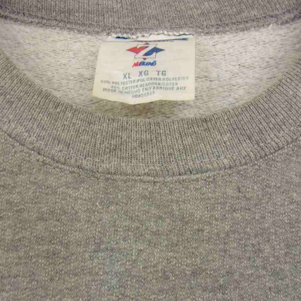 ジャージーズ ヴィンテージ 90s 後期 プリント スウェット グレー系 XL【中古】