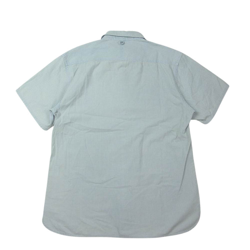 ORGUEIL オルゲイユ OR-5073B Short Sleeve Work Shirt ショート スリーブ ワーク 半袖 シャツ インディゴ ブルー系 38【中古】