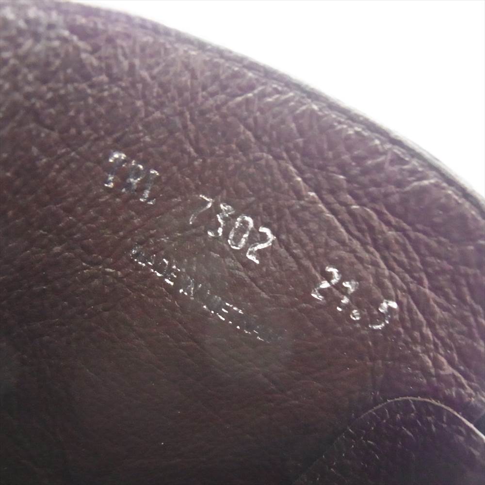 TRUSSARDI トラサルディ 二ーブーツ ブラック ブラック系 21.5【中古】