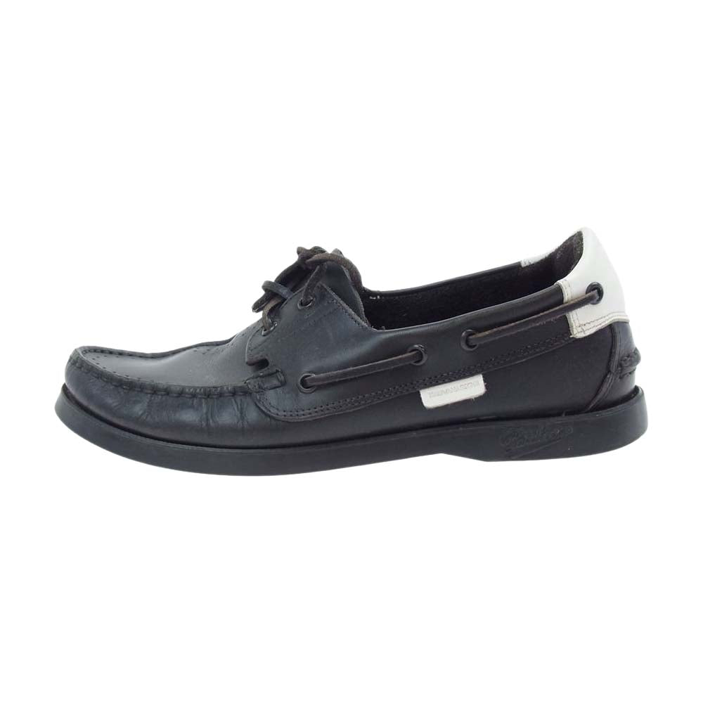 Paraboot パラブーツ × KRIS VAN ASSCHE クリス ヴァン アッシュ デッキ シューズ ブラック系【中古】