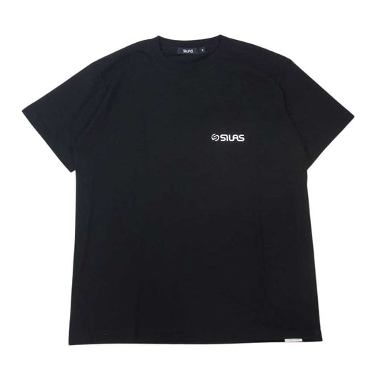 SILAS サイラス SS TEE OKINAWA 沖縄 ロゴ 半袖 Tシャツ ブラック系 M【中古】