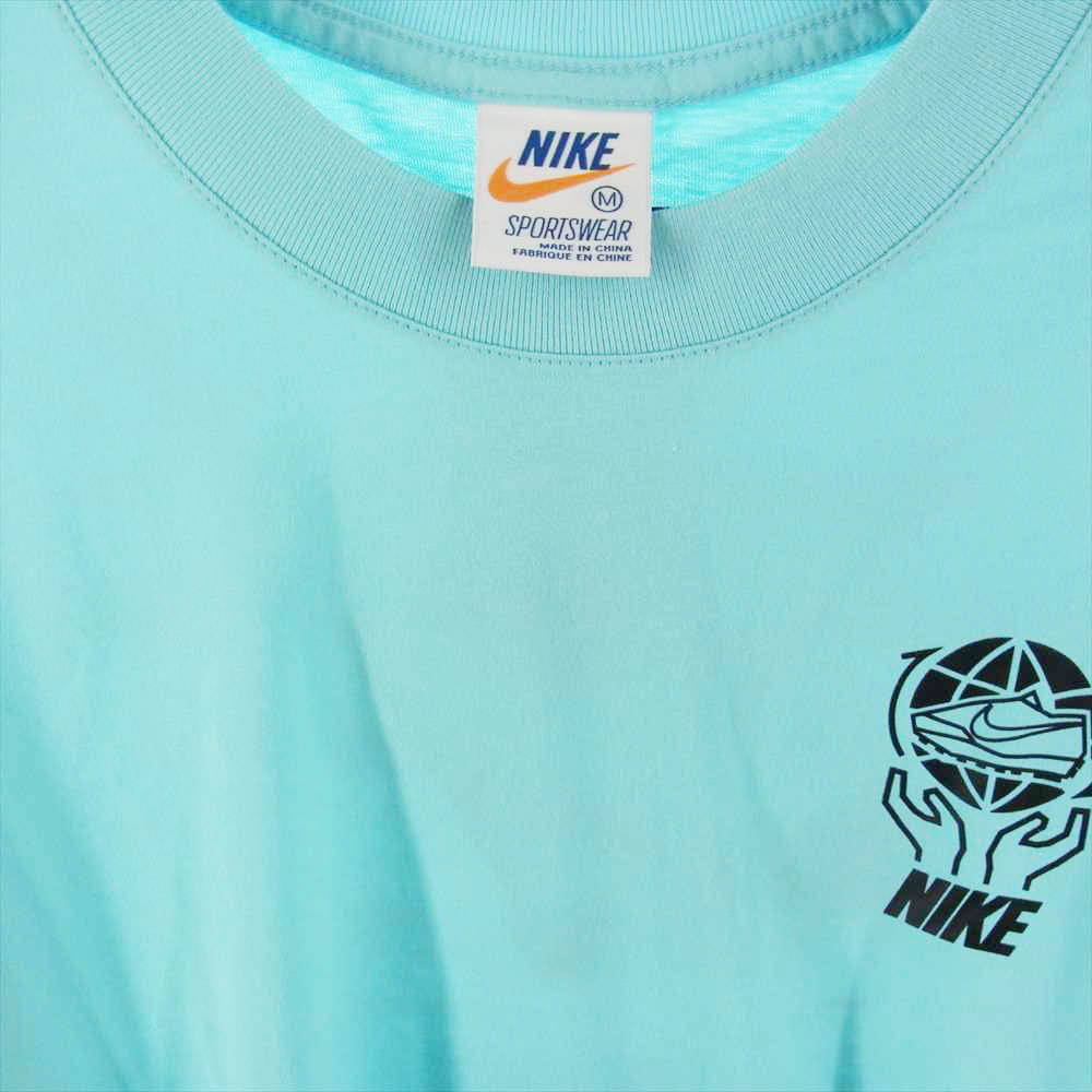 NIKE ナイキ DA1490-400 NIKELAB GEL S/S TEE ゲル 半袖 Tシャツ ライトブルー系 レッド系 M【新古品】【未使用】【中古】