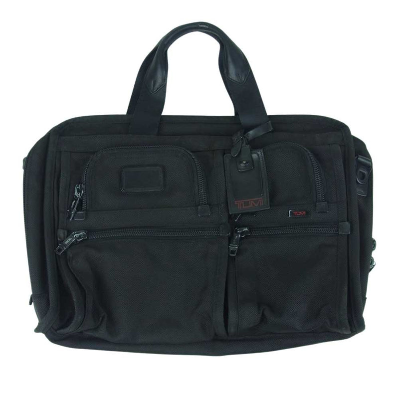 TUMI トゥミ 26107 ナイロン ブリーフケース 中国製 ブラック系【中古】