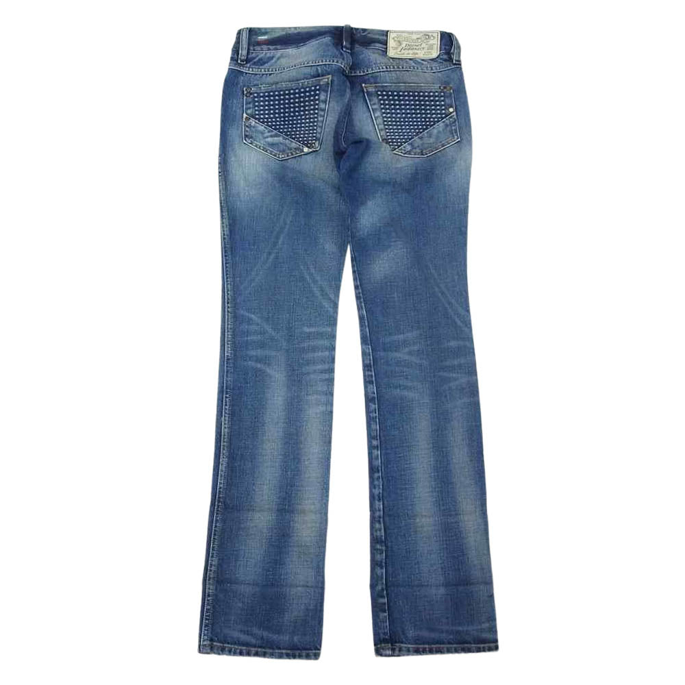 DIESEL ディーゼル WASH 008TX LEHA USED 加工 ウォッシュ デニム パンツ インディゴブルー系 25【中古】 –  ブランド古着 LIFE