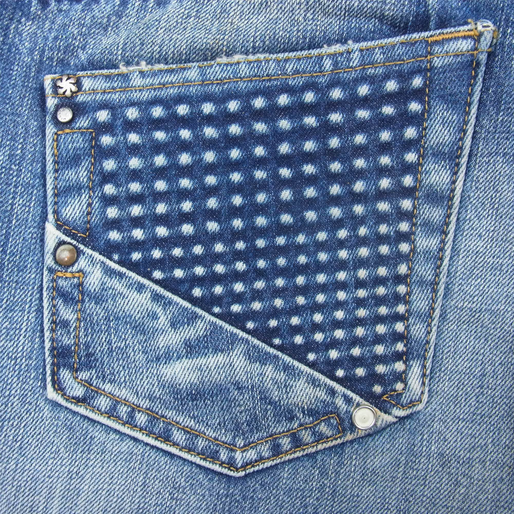 DIESEL ディーゼル WASH 008TX LEHA USED 加工 ウォッシュ デニム パンツ インディゴブルー系 25【中古】