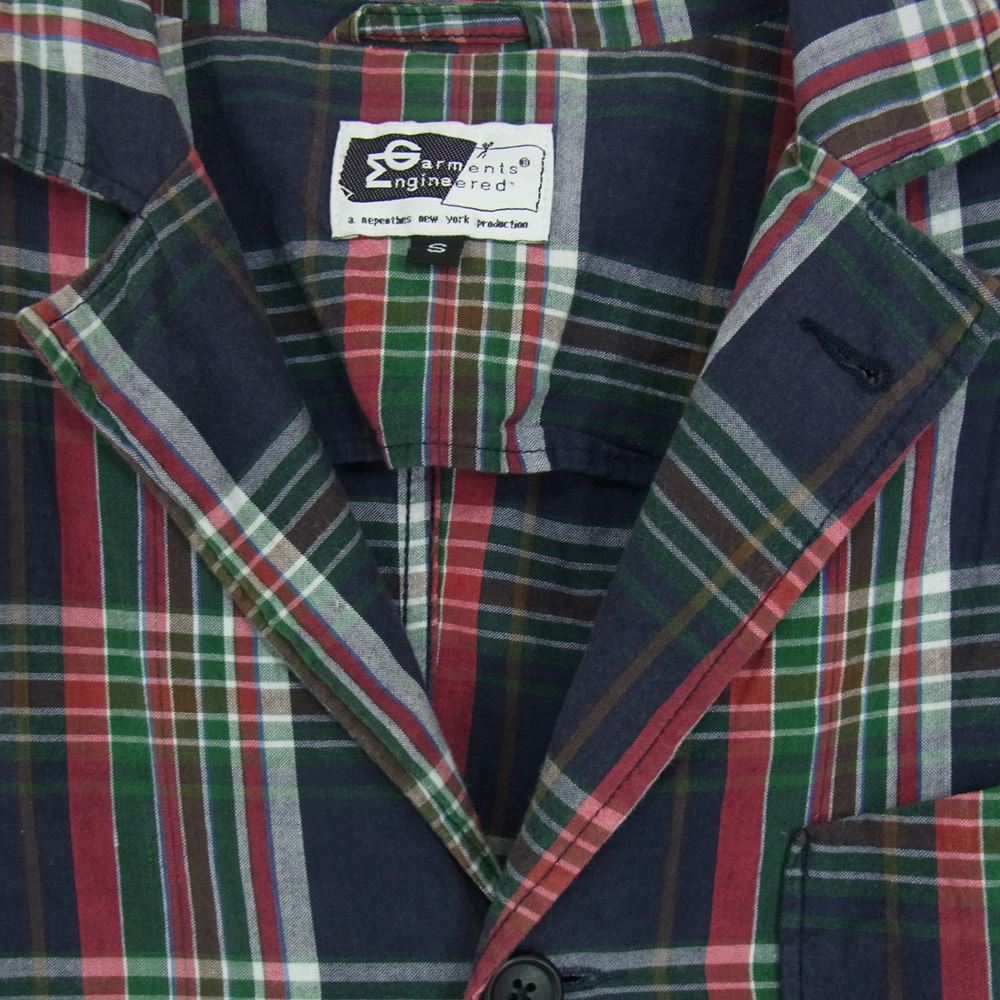Engineered Garments エンジニアードガーメンツ チェック柄 テーラード