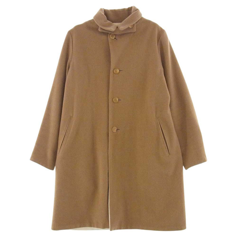 EEL イール × LOFTMAN ロフトマン 別注 E-15171LOFT KOUYOU COAT コウヨウ ウール チェスター コート ライトブラウン系 XS【中古】