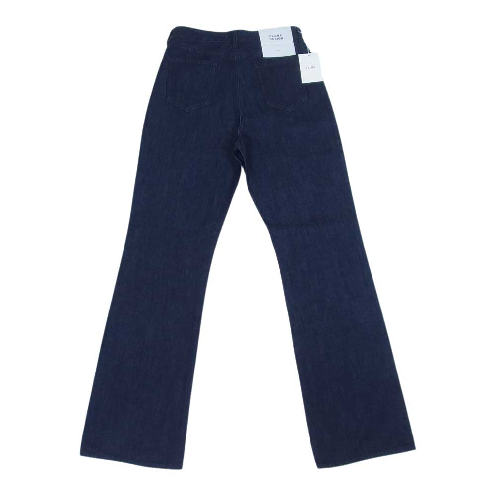 クラネ 11111-7312 COLOR DYE BOOTS CUT DENIM カラーダイ ブーツカット デニムパンツ インディゴ ダークネイビー系 2【新古品】【未使用】【中古】