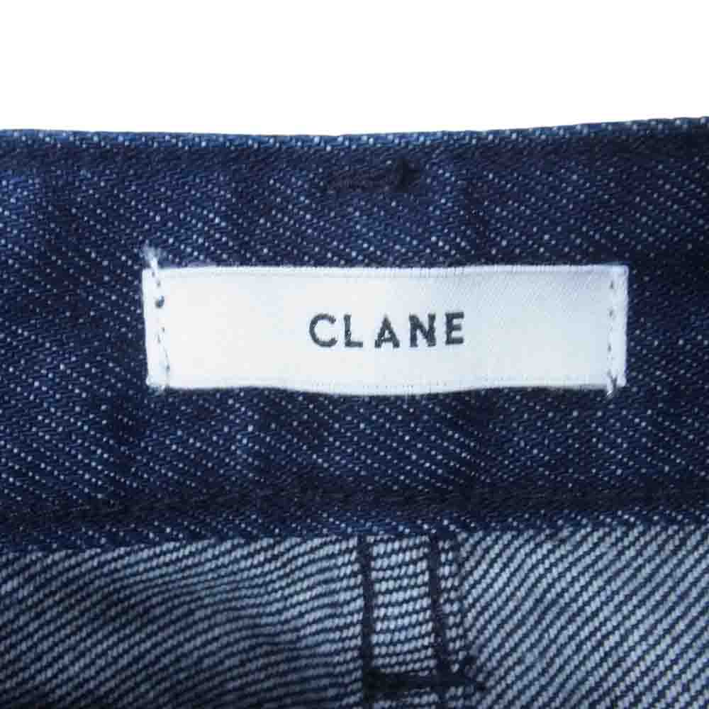クラネ 11111-7312 COLOR DYE BOOTS CUT DENIM カラーダイ ブーツカット デニムパンツ インディゴ ダークネイビー系 2【新古品】【未使用】【中古】