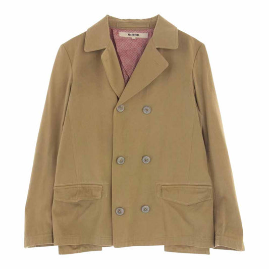 FACTOTUM ファクトタム ミリタリー コート ベージュ系 46【中古】