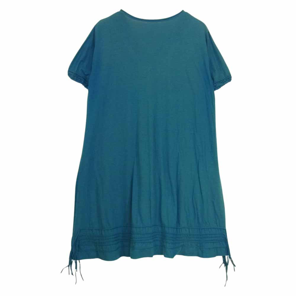 ISSEY MIYAKE イッセイミヤケ Haat ハート 半袖 ワンピース ブルー系 2【中古】