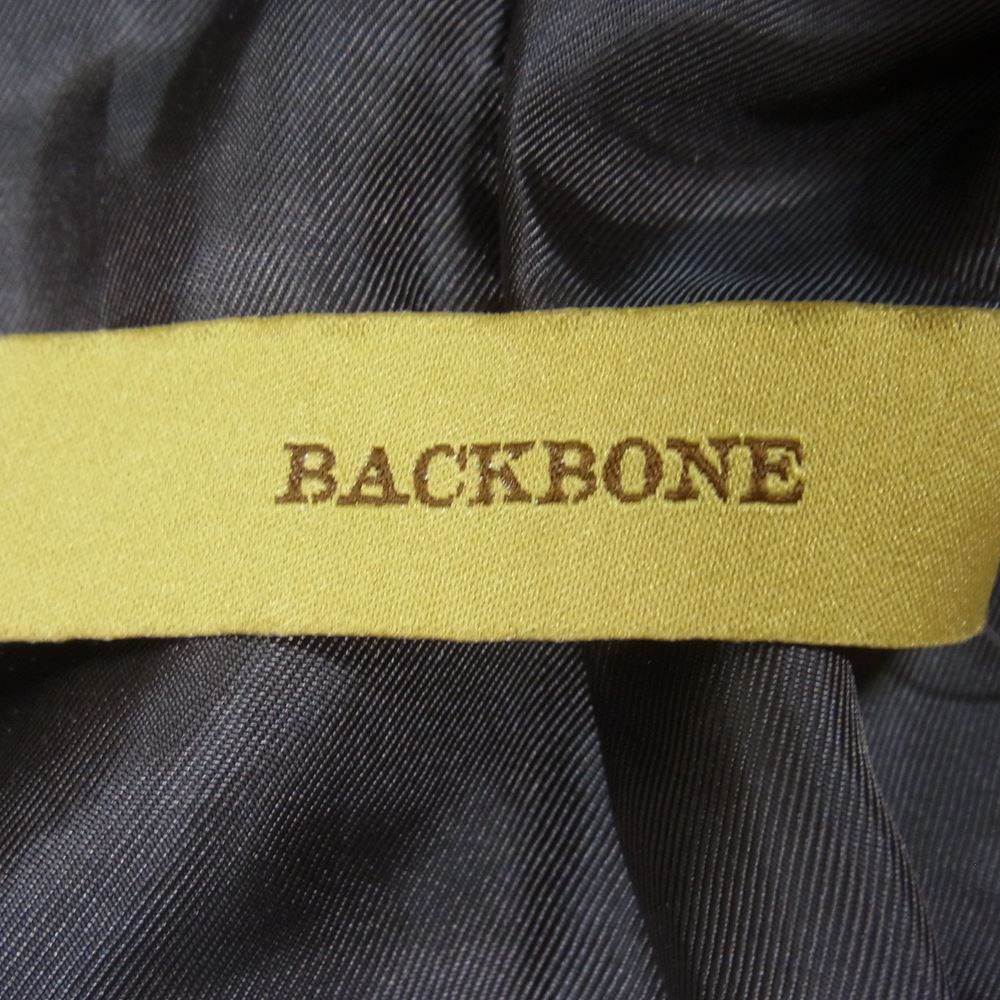 BACKBONE バックボーン 13AW BB13FW-B10 コーデュロイ シングル ライダース ジャケット ベージュ系 L【中古】