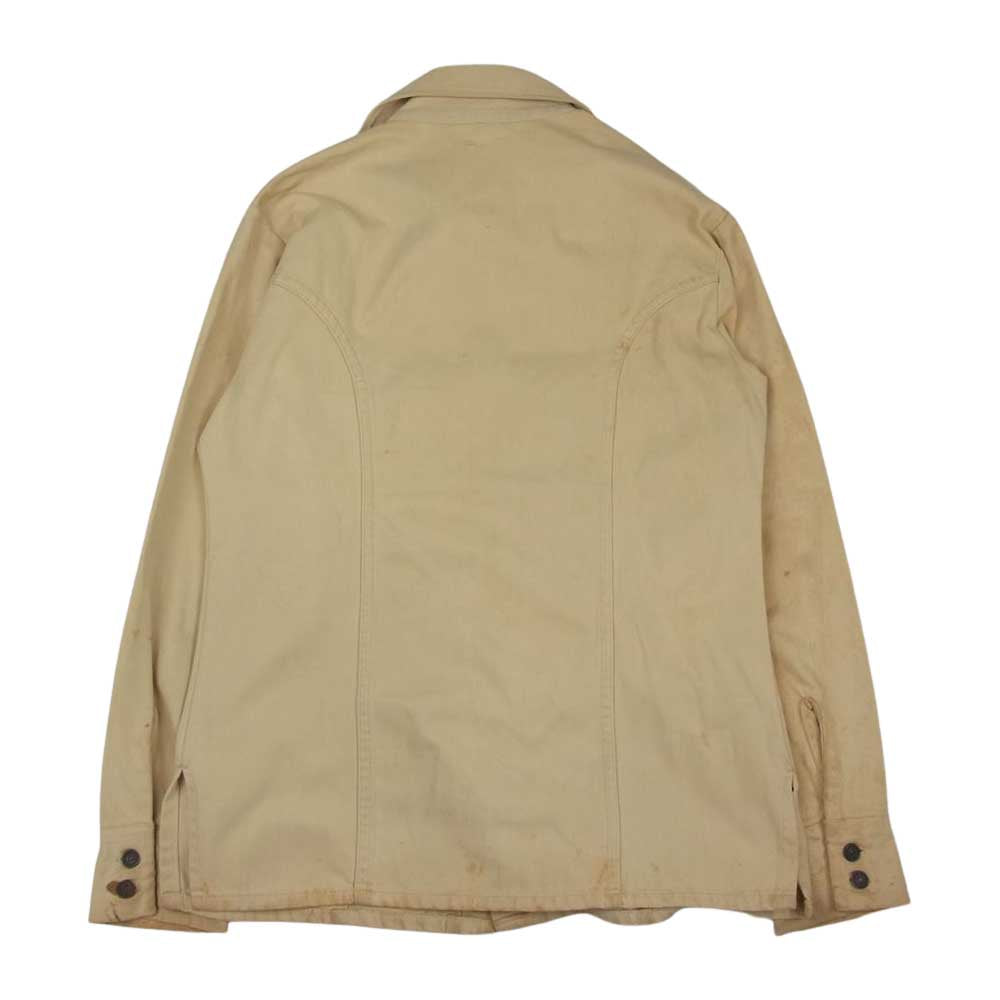 Levi's リーバイス BigE  白タブ コットン ウェスタン ラインシャツ ジャケット ベージュ系 M【中古】