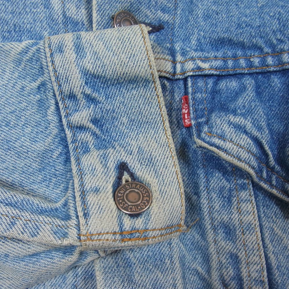 Levi's リーバイス 70506-0214  USA製 デニム ジャケット インディゴブルー系 34【中古】