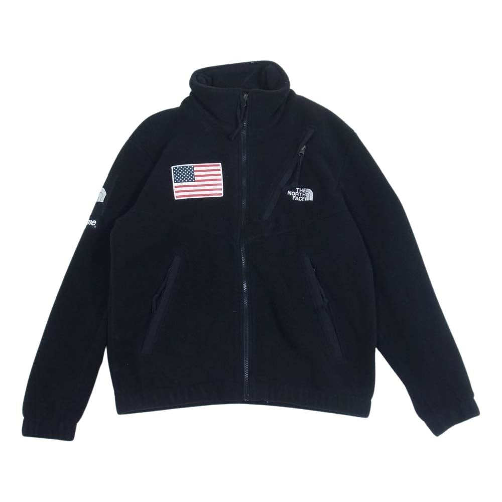 Supreme シュプリーム 17SS NL01703I  The North Face Trans Antarctica Expedition Fleece Jacket ノースフェイス フリース ジャケット ブラック系 S【中古】