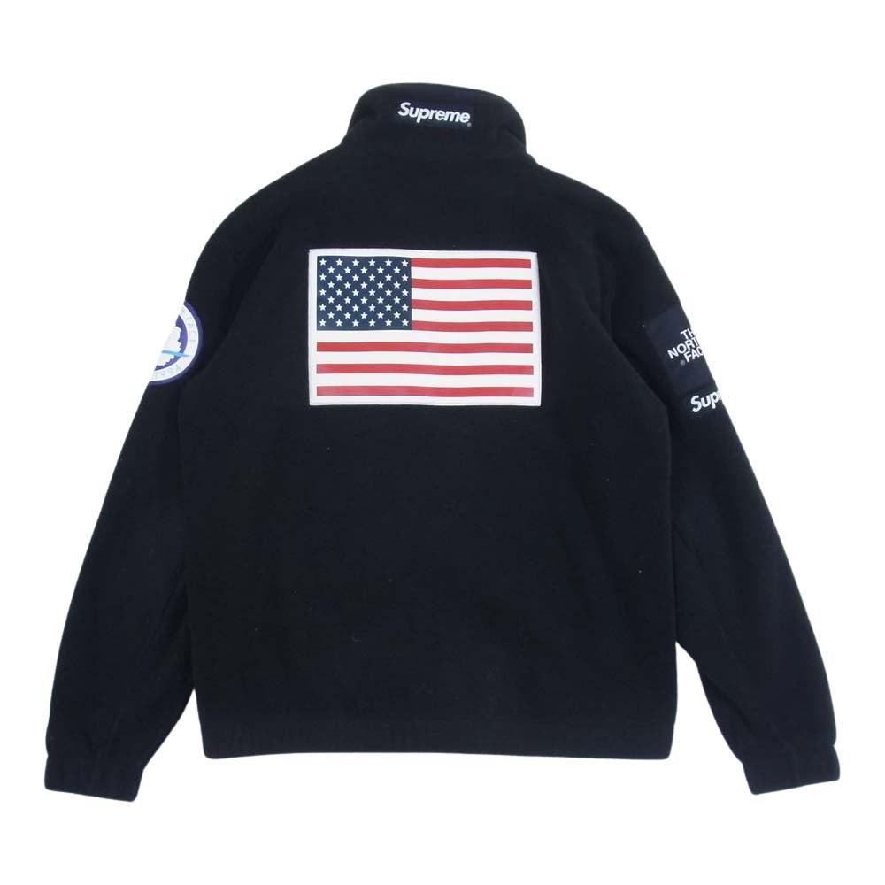 Supreme シュプリーム 17SS NL01703I  The North Face Trans Antarctica Expedition Fleece Jacket ノースフェイス フリース ジャケット ブラック系 S【中古】