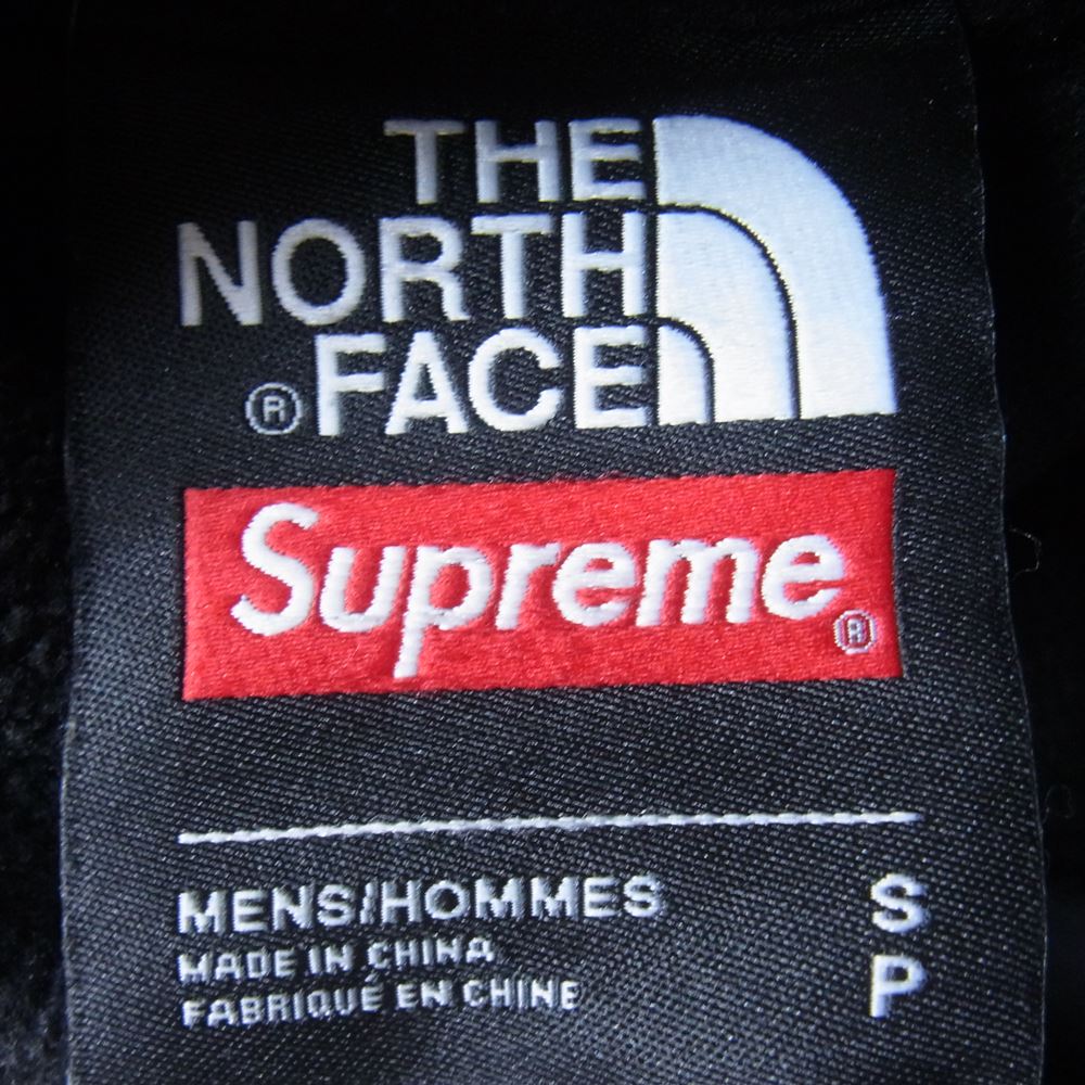 Supreme シュプリーム 17SS NL01703I  The North Face Trans Antarctica Expedition Fleece Jacket ノースフェイス フリース ジャケット ブラック系 S【中古】