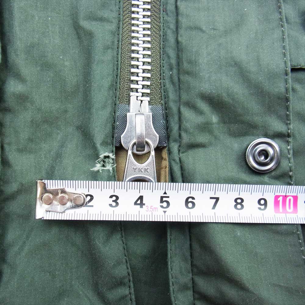 Barbour バブアー NWX1673GN31 HIKING COAT 3ワラント オイルド ハイキング コート モルドバ製 カーキ系 36【中古】