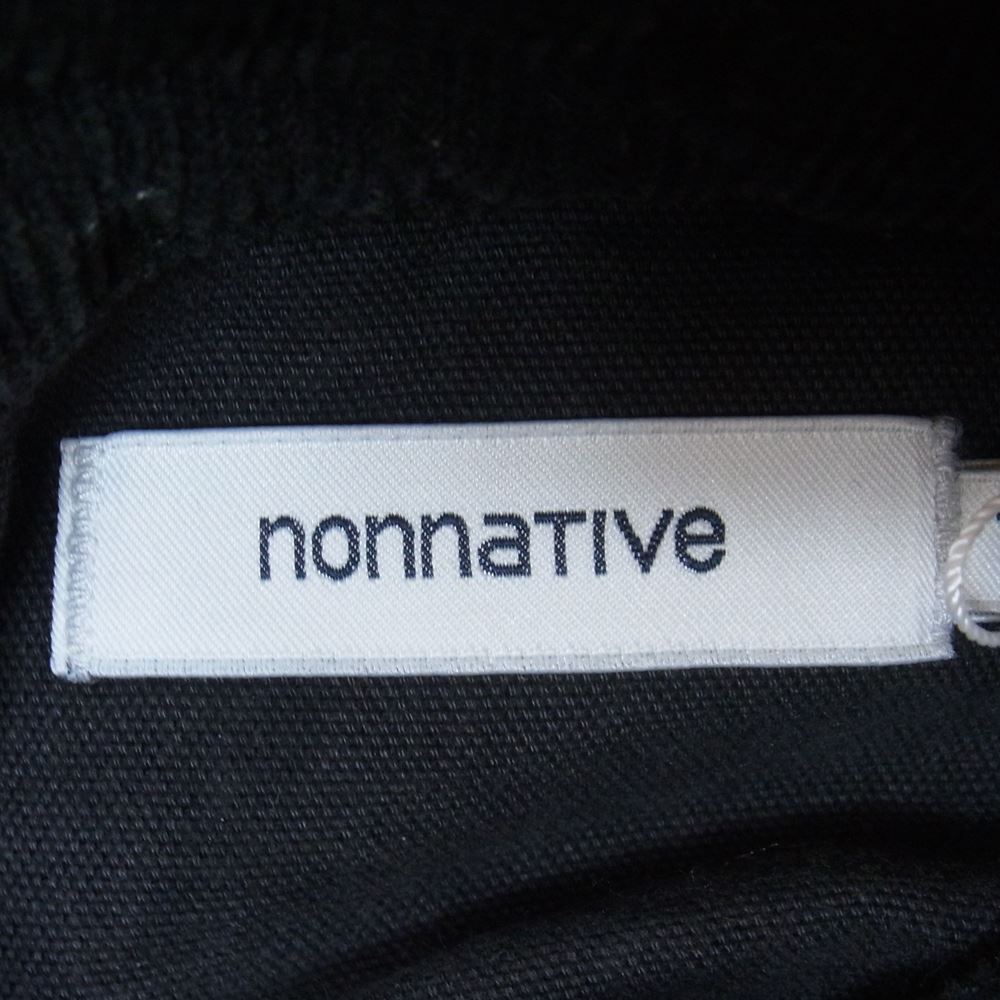 nonnative ノンネイティブ NN-J2202 LUMBERER JACKET 襟コーデュロイ ランバー ジャケット ブラック系 1【中古】