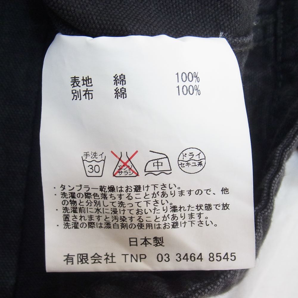 nonnative ノンネイティブ NN-J2202 LUMBERER JACKET 襟コーデュロイ ランバー ジャケット ブラック系 1【中古】