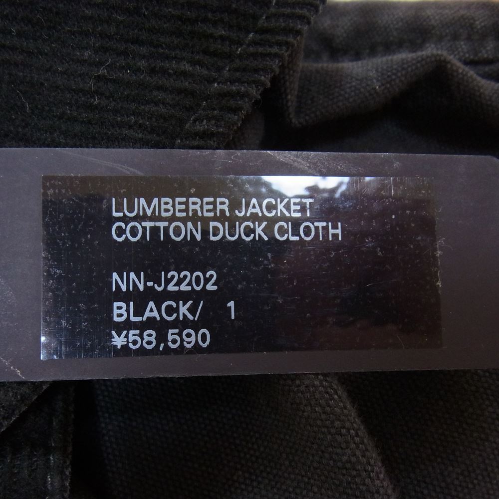 nonnative ノンネイティブ NN-J2202 LUMBERER JACKET 襟コーデュロイ ランバー ジャケット ブラック系 1【中古】