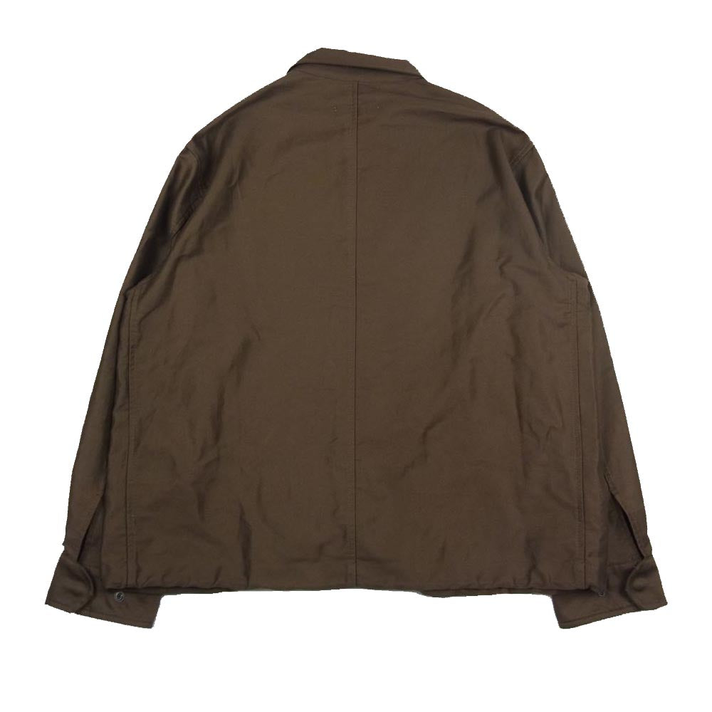 marka マーカ FIELD JACKET SHORT オーガニック コットン フィールド ショート ジャケット ブラウン系 1【美品】【中古】