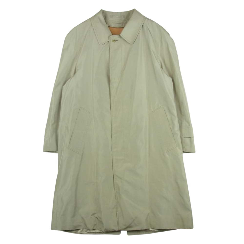 【美品】 アクアスキュータム シルク100% ステンカラーコート ライナー付き Aquascutum アクアスキュータム ライナー付き 裏地シルク ステン