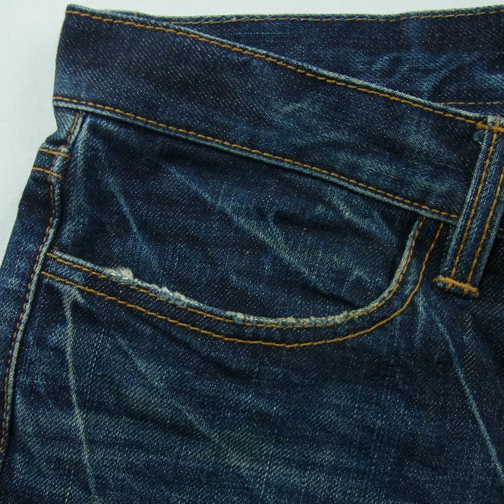 ripvanwinkle リップヴァンウィンクル RSE-1003 デニム パンツ コットン 日本製 インディゴブルー系 29【中古】