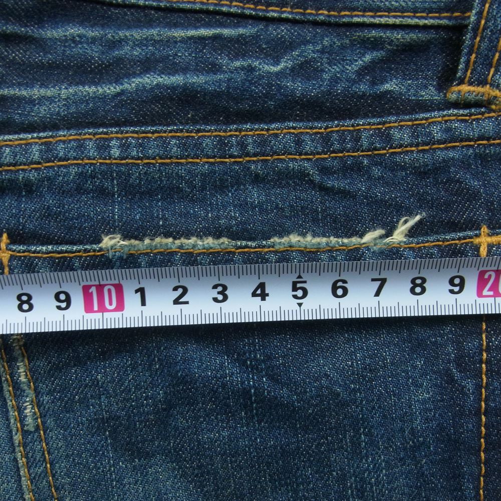 ripvanwinkle リップヴァンウィンクル RSE-1003 デニム パンツ コットン 日本製 インディゴブルー系 29【中古】
