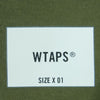 WTAPS ダブルタップス 22SS 221ATDT-CSM07 AII 02 LS COPO 長袖 Tシャツ コットン 日本製 グリーン系 01【中古】