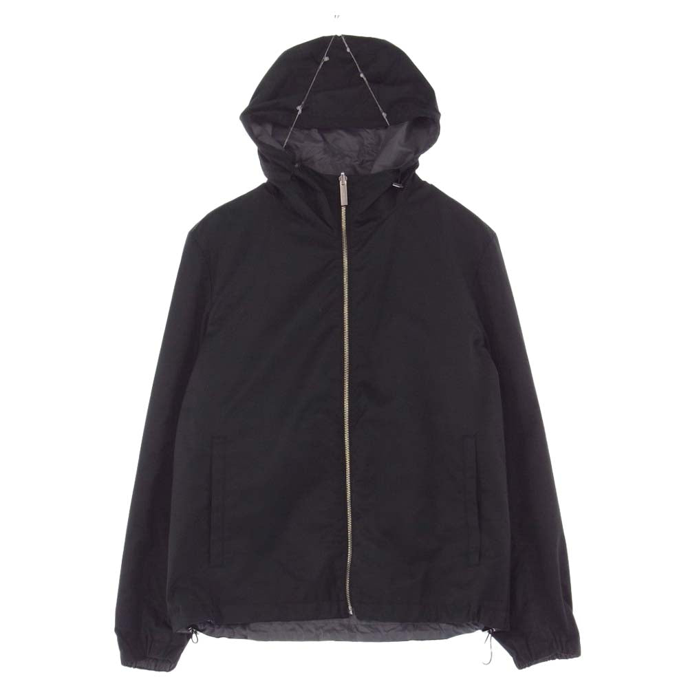 カルバンクライン PLATINUM プラチナム LIMONTA リモンタ リバーシブル フルジップ フーディ パーカー グレー系 ブラック系 C88～94【中古】