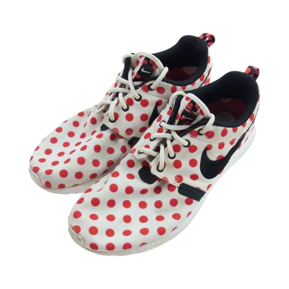 NIKE ナイキ 810857-106 ROSHE NM QS ローシ ナチュラルモーション クイックストライクス ホワイト系 レッド系 26cm【中古】