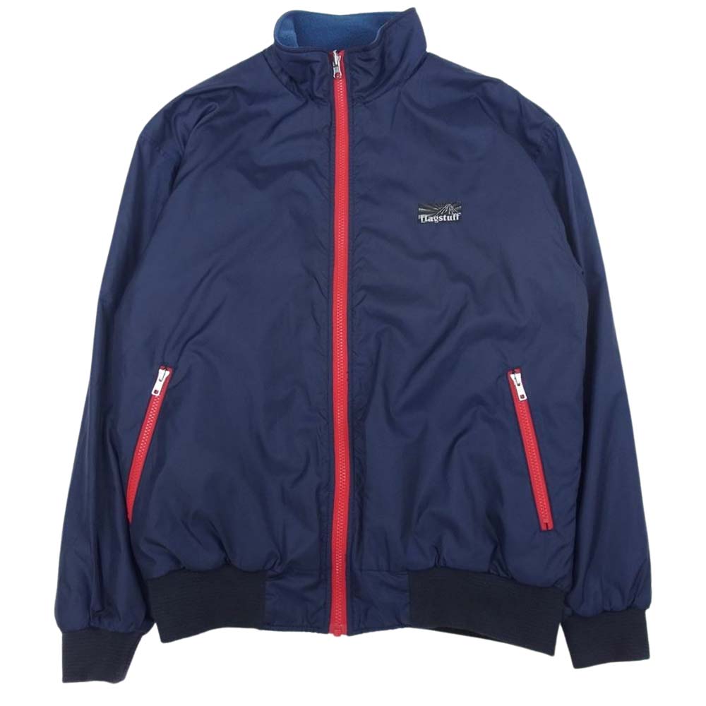 フラグスタフ  2017AW-FS-10 REVERSIBLE NYLON JKT リバーシブル ナイロン ジャケット  ネイビー系 S【中古】