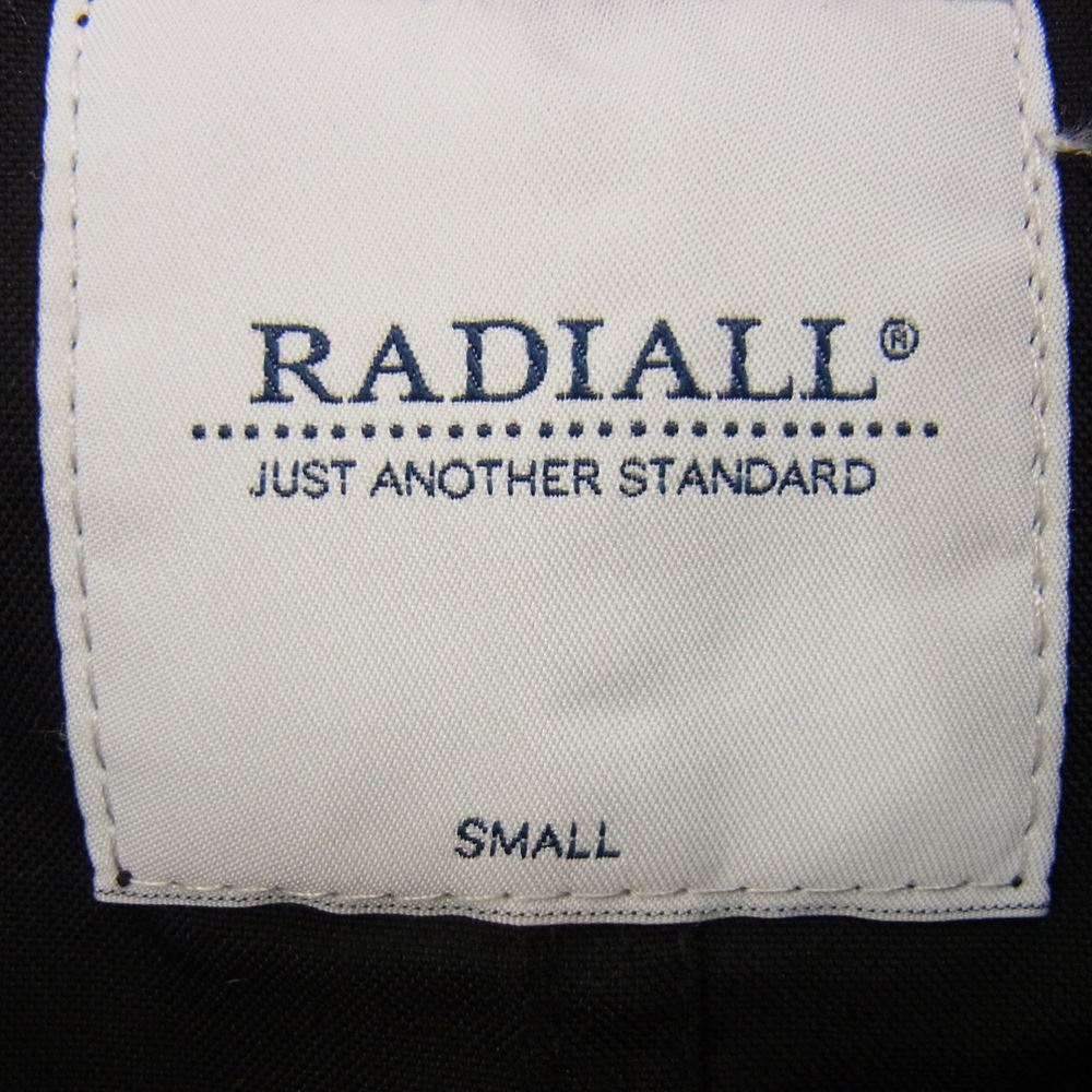 RADIALL ラディアル 18AW RAD-18AW-JK016-3 PRIMO SCOOTER COAT プリモ スクーター コート ブラック系 S【中古】