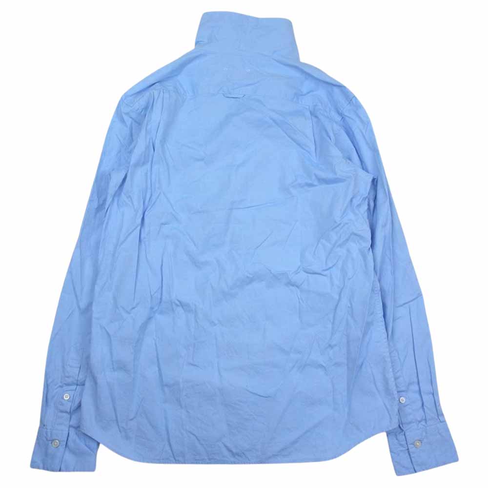 SOPHNET. ソフネット SOPH-200008 ハイネック ロングスリーブ 長袖 シャツ ブルー系 M【中古】