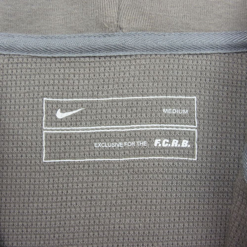 F.C.R.B. エフシーアールビー NIKE ナイキ ジップ パーカー グレー系 M【中古】