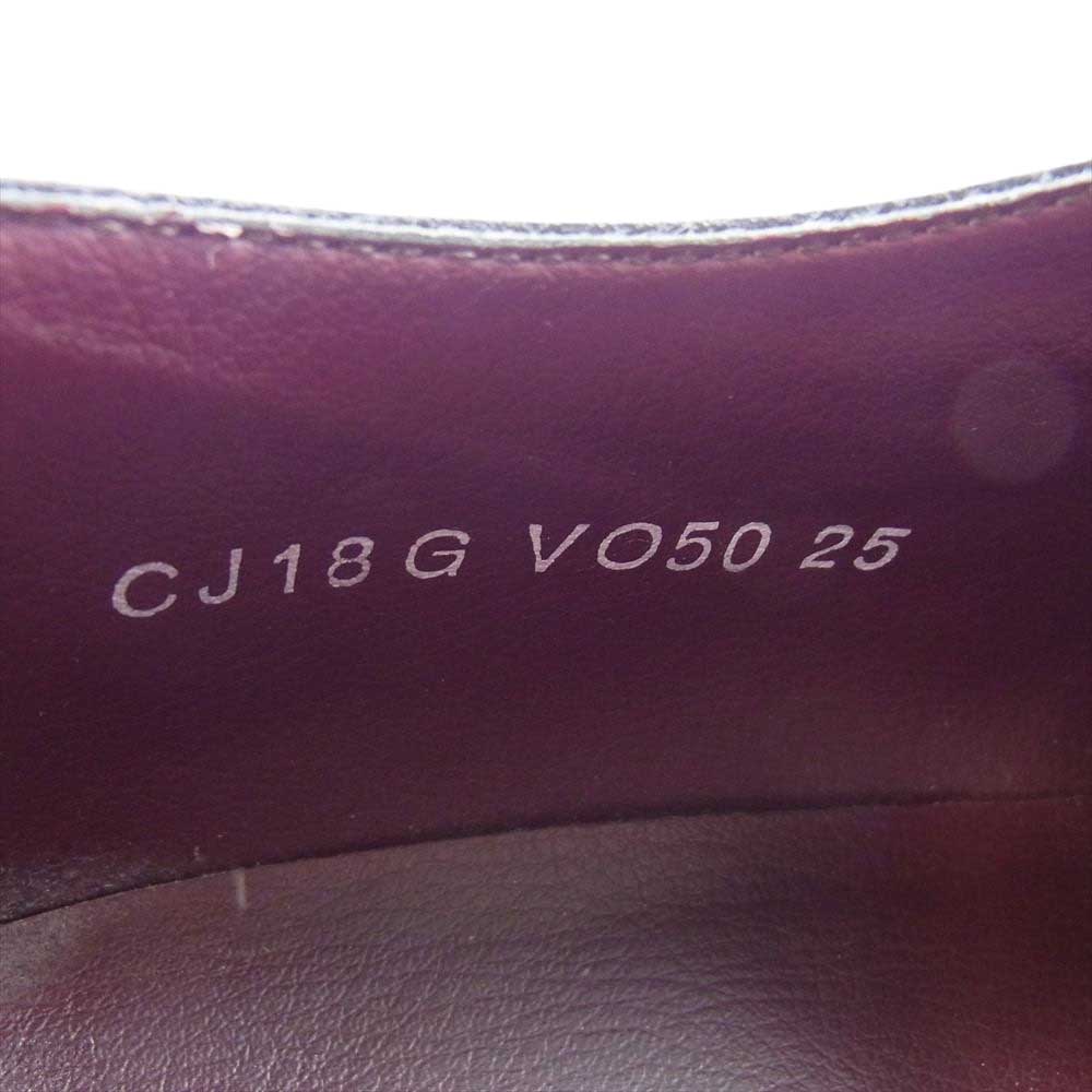 REGAL リーガル CJ18G VO50 25 外羽根 プレーントゥ ドレス シューズ ブラック系【中古】