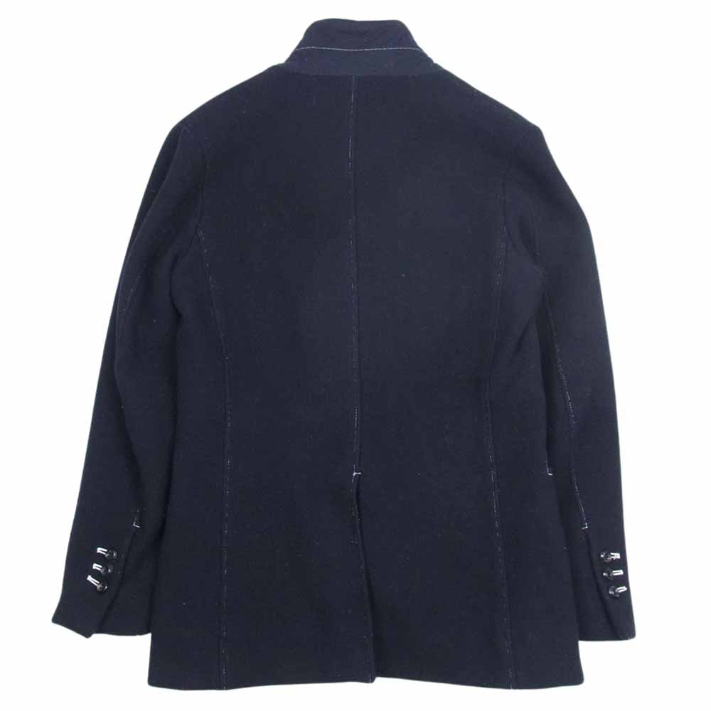 EEL イール E-14160 RATA JACKET ラタ ジャケット ウール100％ ネイビー系 XS【中古】