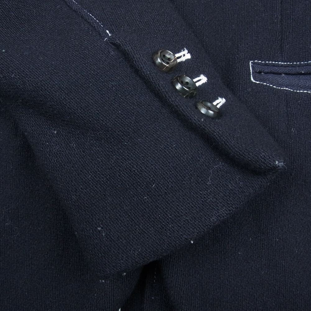 EEL イール E-14160 RATA JACKET ラタ ジャケット ウール100％ ネイビー系 XS【中古】