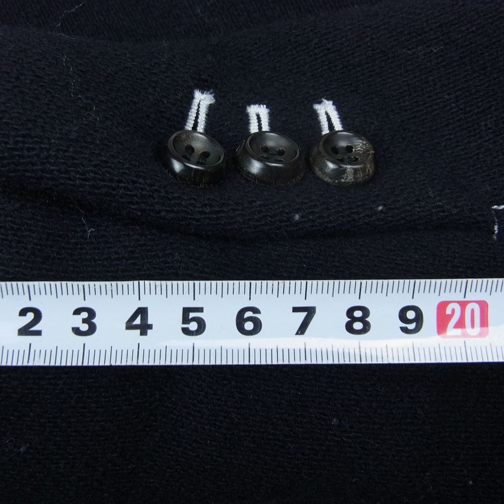 EEL イール E-14160 RATA JACKET ラタ ジャケット ウール100％ ネイビー系 XS【中古】