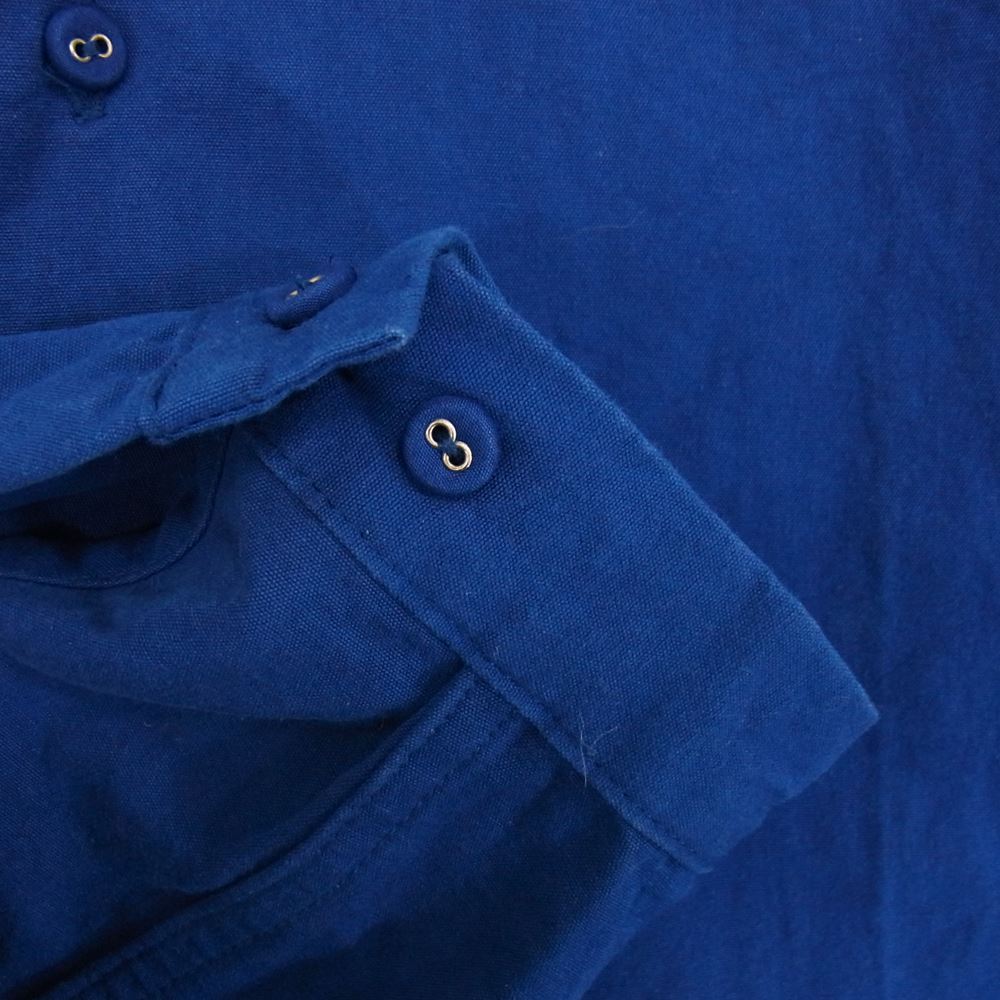 BRU NA BOINNE ブルーナボイン 936150 スタンドカラー SC スナフシャツ ブルー系 XS【中古】