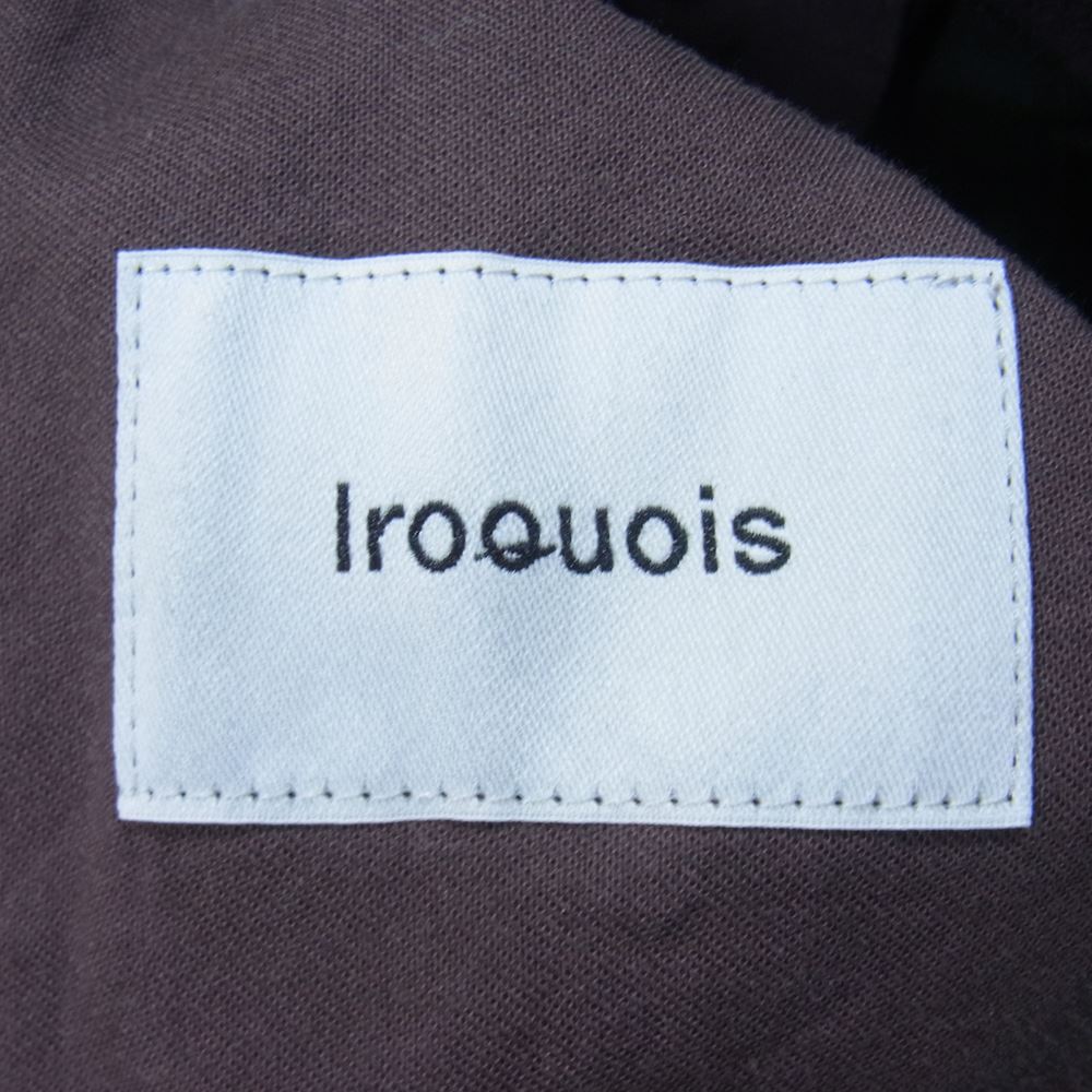Iroquois イロコイ 479205 OUTLAST 2TUCK PT アウトラスト 2タック テーパード パンツ ブラウン系 1【中古】