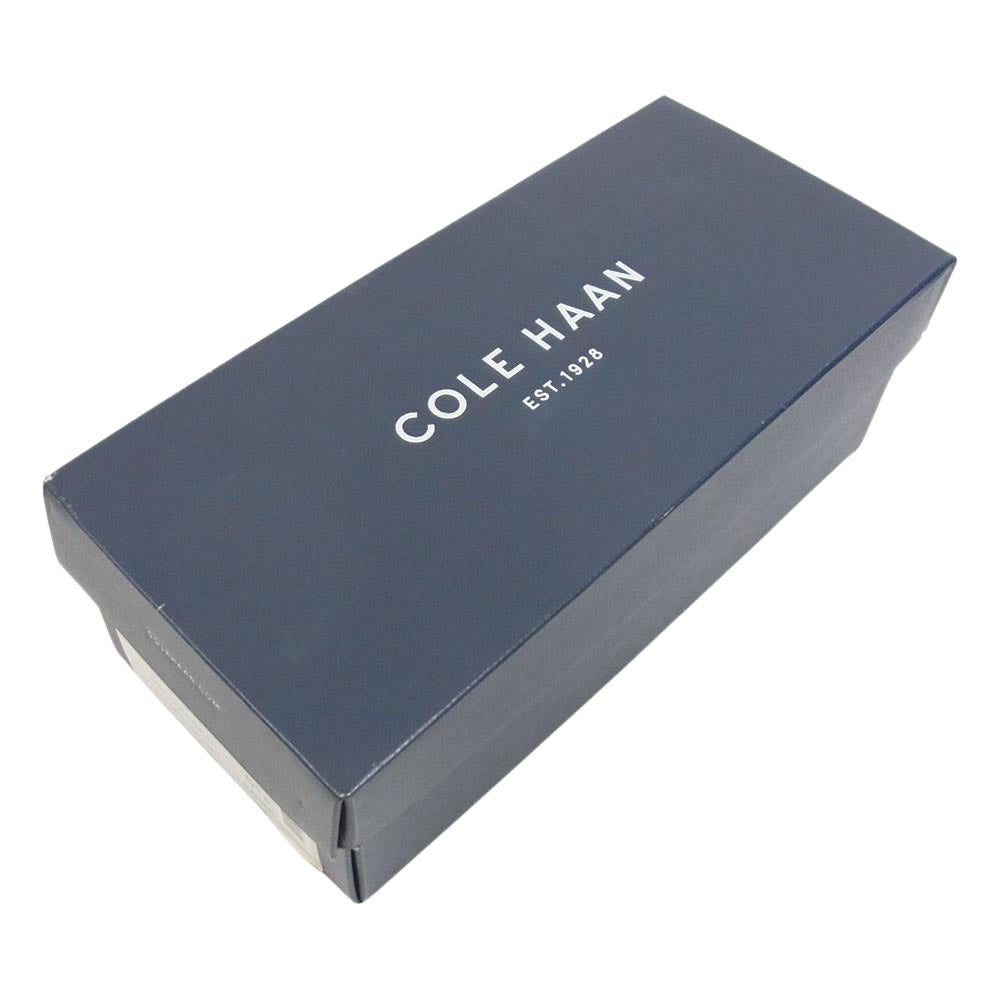 COLE HAAN コールハーン ポインテッドトゥ スエード パンプス  グレー系 5 1/2B【美品】【中古】