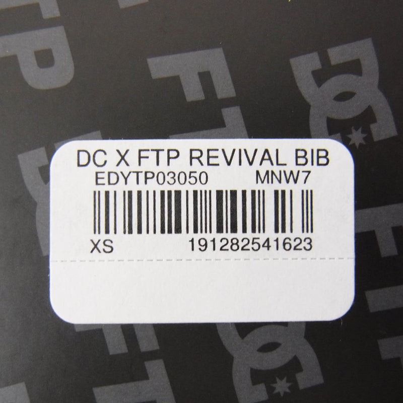 dcshoecousa × DC Revival Bib スノーボード パンツ レッド系 XS【新古品】【未使用】【中古】