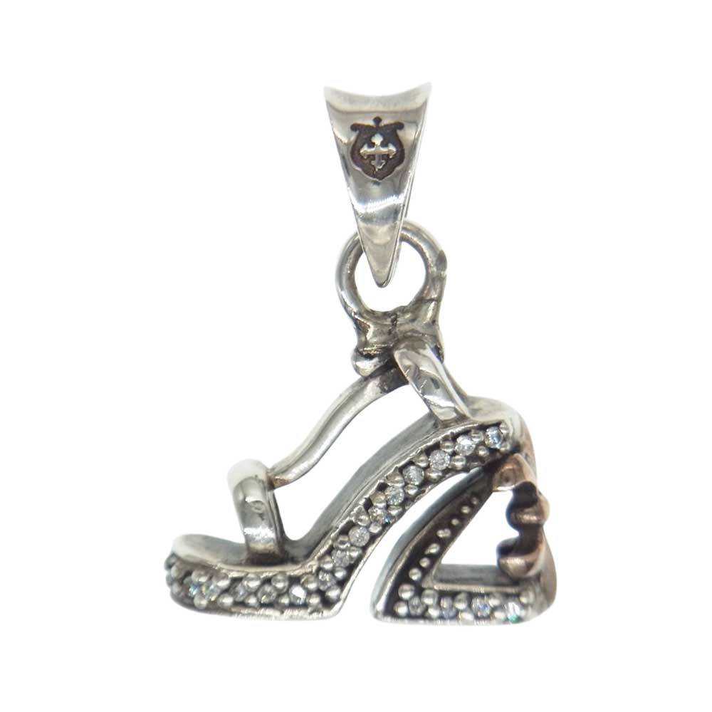 ロードキャメロット LC 919 CZ WH ストーン付き ペンダントトップ シルバー系【中古】