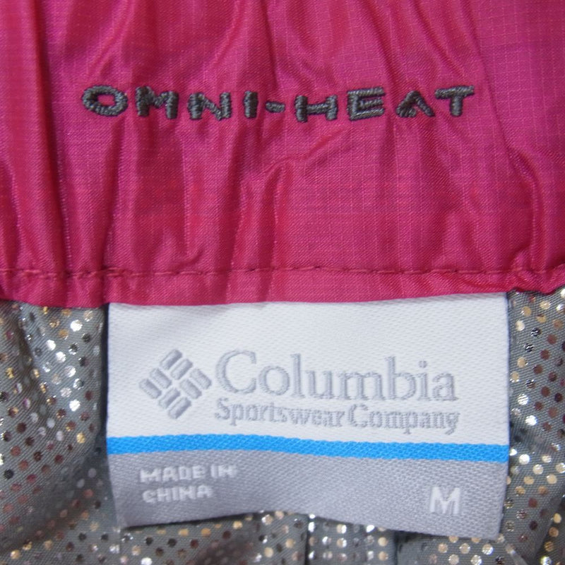 Columbia コロンビア OMNI-HEAT 中綿入 ショート カーゴ パンツ ピンク系 M【中古】