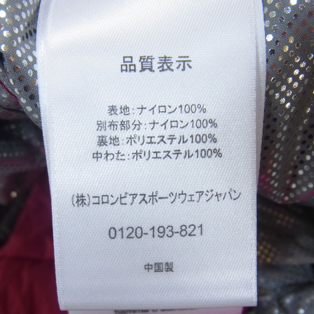 Columbia コロンビア OMNI-HEAT 中綿入 ショート カーゴ パンツ ピンク系 M【中古】
